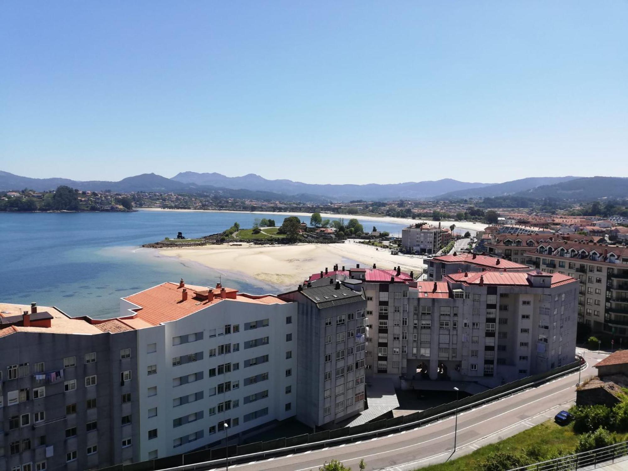 Apartamento En La Playa Ideal Para Grupos Baiona Dış mekan fotoğraf